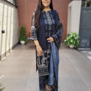 Modal Muslin 3PC Suit Set
