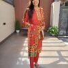 Pure Muslin with Bead Work