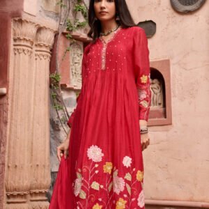 Mul Chanderi Suit Set