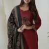 Ajrakh 3PC Set with Cotton Flex