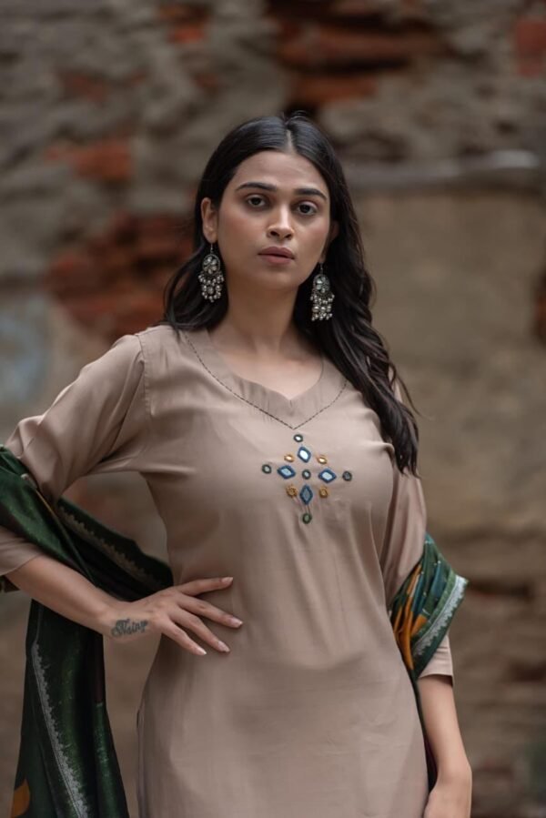 Modal Muslin 3PC Suit Set