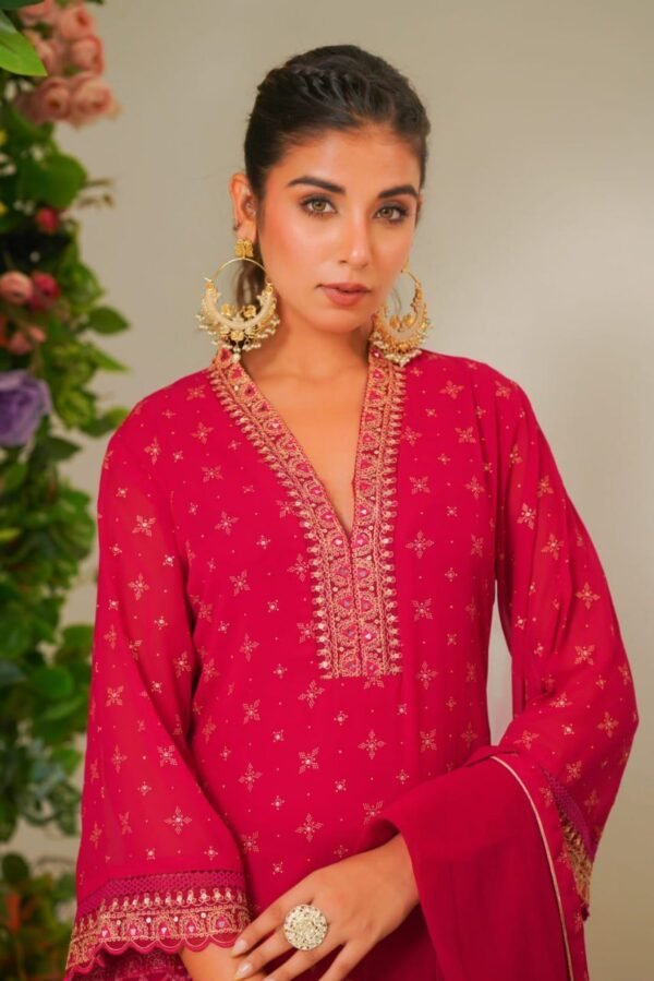 3PC Set with Zari Embroidery