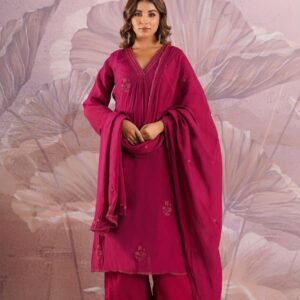 Embroidered 3PC Suit Set