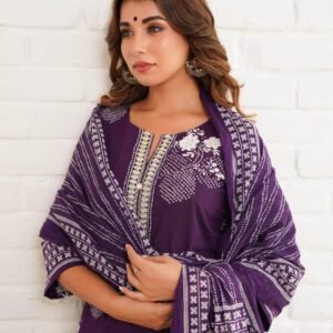Cotton 3PC Suit Set