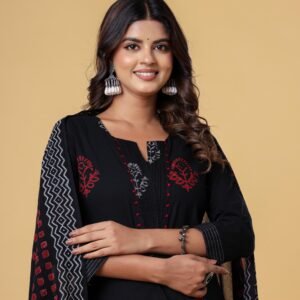 Handblock Print Cotton 3PC