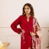 Roman Silk 3PC Suit Set