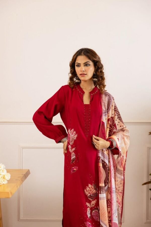 Roman Silk 3PC Suit Set