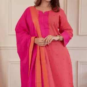 Handloom Cotton 3PC Suit Set