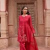 Mul Chanderi Short Kurta 3PC