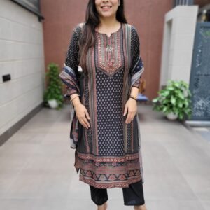 Modal Muslin 3PC Suit Set