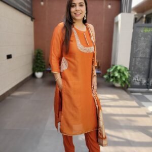 3PC Set with Banarasi Dupatta