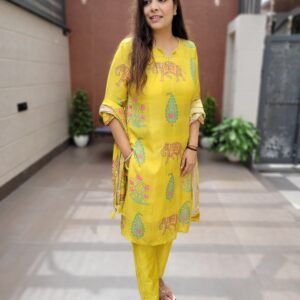 Pure Muslin 3PC Suit Set