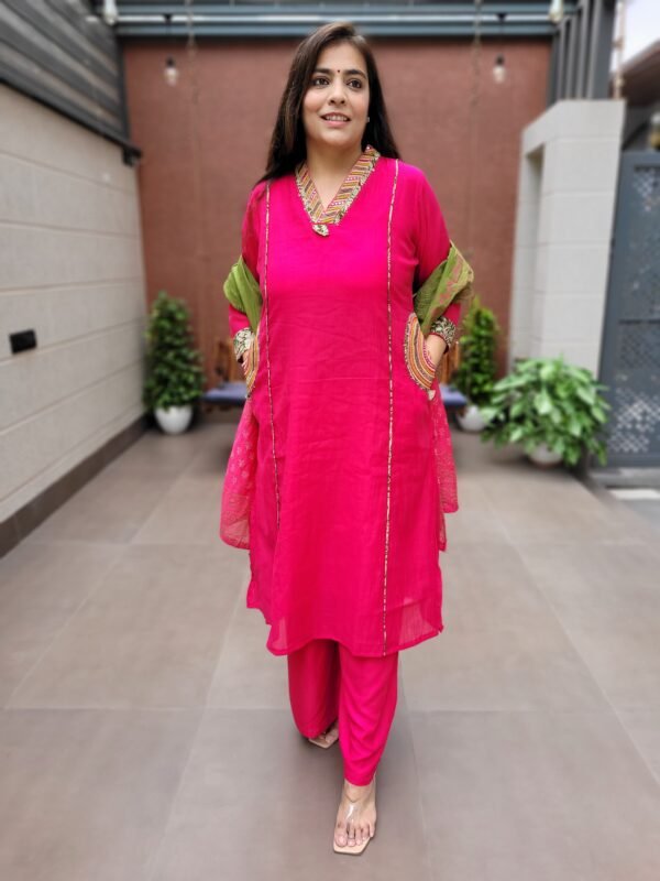 Mal Chanderi 3PC Suit Set