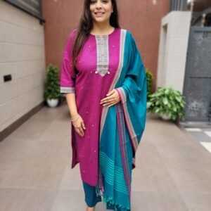Handloom Cotton 3PC Suit Set