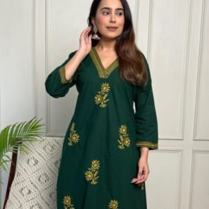 Fully Embroidered Cotton 2PC Set