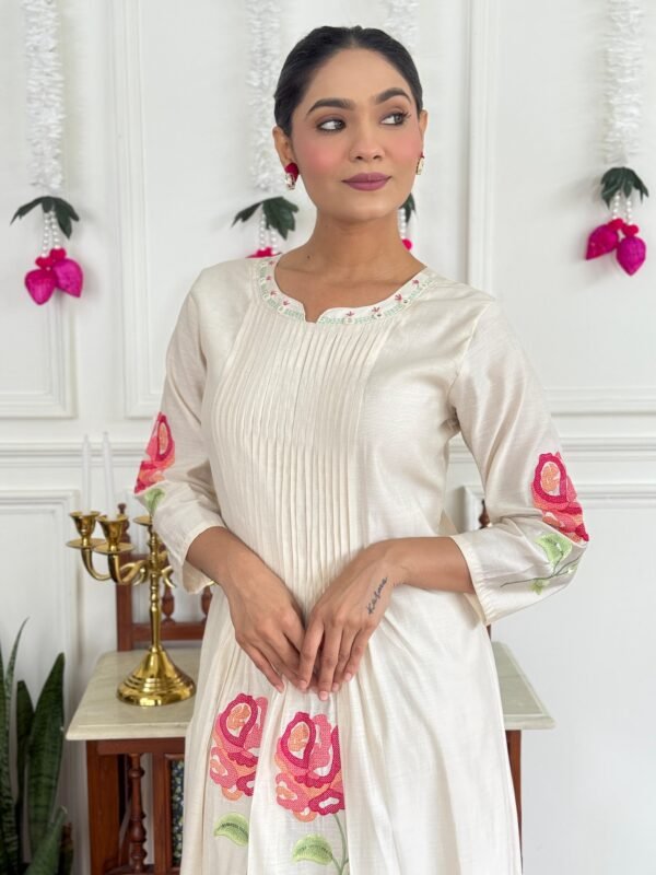 3PC Suit Set on Roman Silk