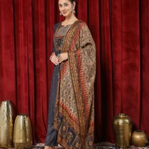 Modal Muslin 3PC Suit Set