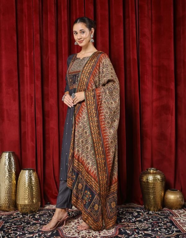 Modal Muslin 3PC Suit Set
