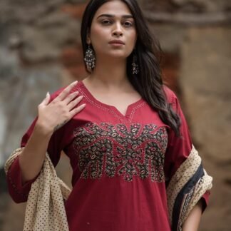 Kalamkari Appliqué Work