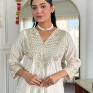 Roman Silk Heavy Zari Work