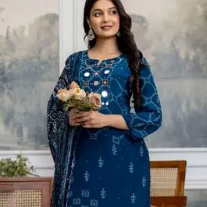 Natural Crepe 3PC Suit Set