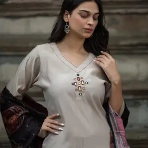 Modal Muslin 3PC Suit Set