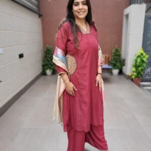 Mul Chanderi 3PC Suit Set