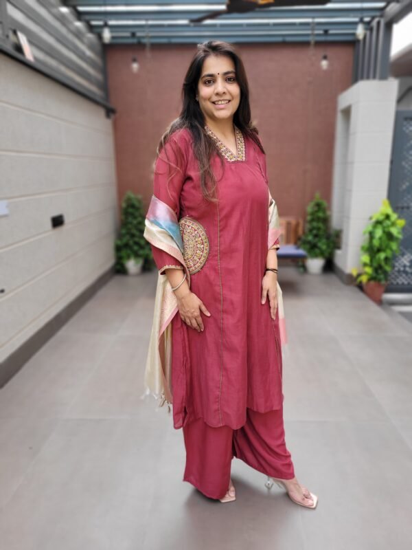Mul Chanderi 3PC Suit Set