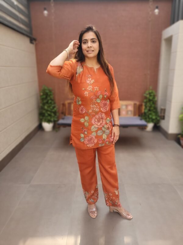 Tissue Linen Co-Ord Set