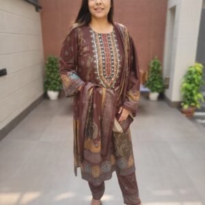 4-Way Stretch Velvet 3PC Suit Set