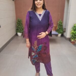 Velvet Herringbone Weave 2PC Set