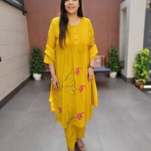 3PC Suit Set with Matching Dupatta