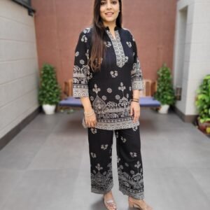 Pearl Silk Stylish Co-ord Set