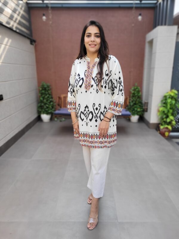 Tunic with Sequins & Thread Work