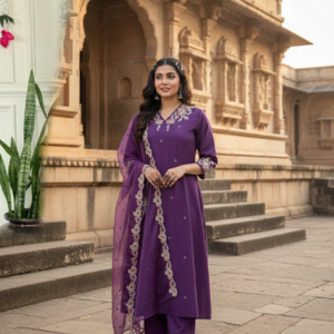 Roman Princess A-Line 3PC Suit Set