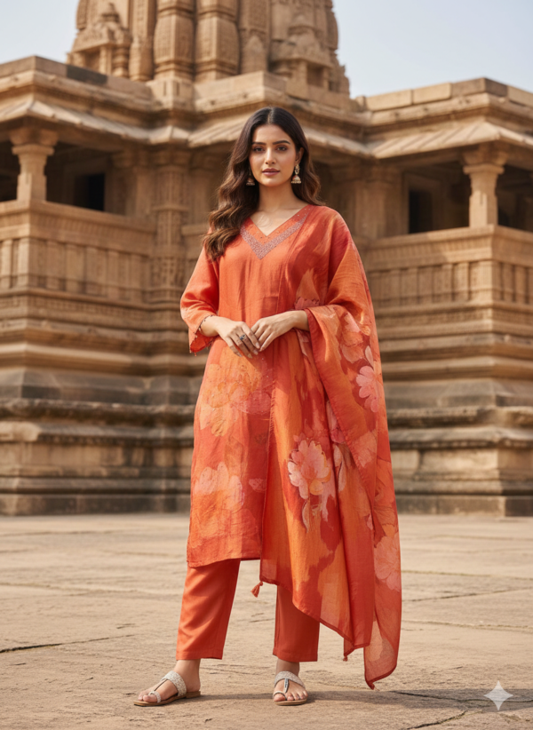 Russian Silk 3PC Suit Set