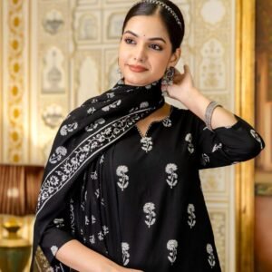 Pure Cotton 3PC Suit Set