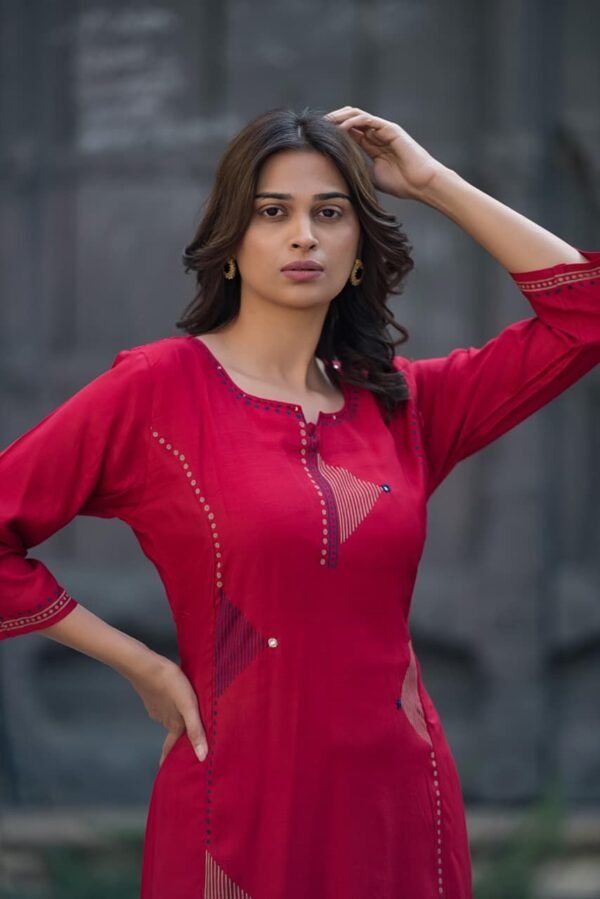 Pure Muslin Handblock Print 2PC Set