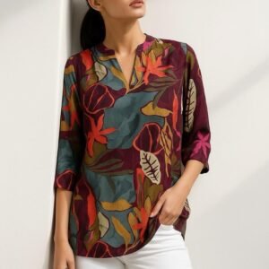 Pure Muslin Printed Tunic