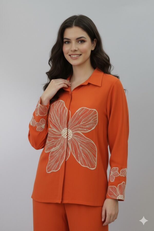 Mul Chanderi Co-Ord Set