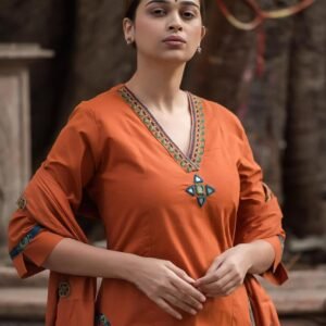 Cotton Gamthi 3PC Suit Set