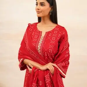 Pure Cotton 3PC Suit Set