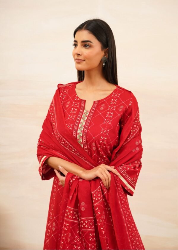 Pure Cotton 3PC Suit Set