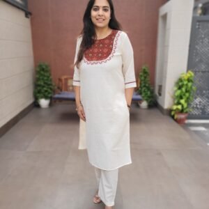 Ajrakh Cotton 2PC Set