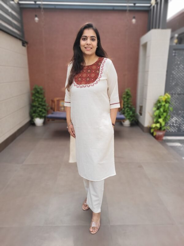 Ajrakh Cotton 2PC Set