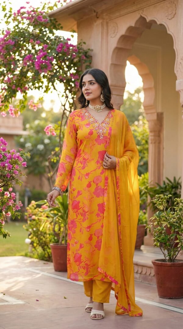 Pure Chinon V-Neck 3PC Set