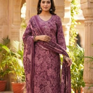 Stylish Modal Muslin 3PC Set