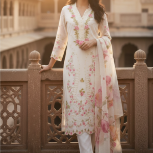 Organza Designer 3PC Set