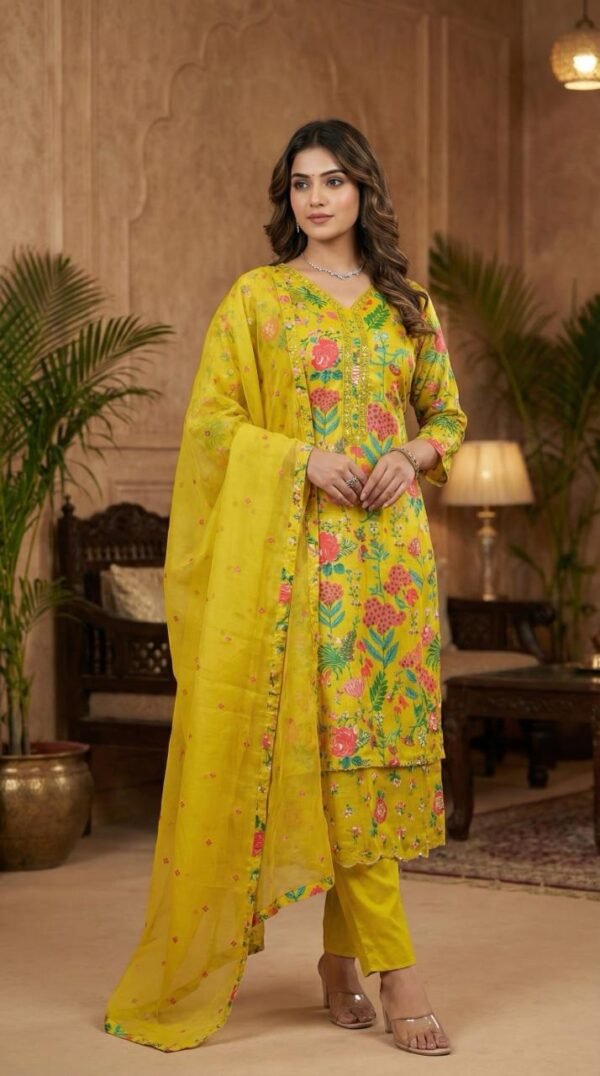 V-Neck 3PC Designer Set