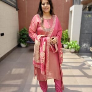 Handloom Cotton 3PC Suit Set